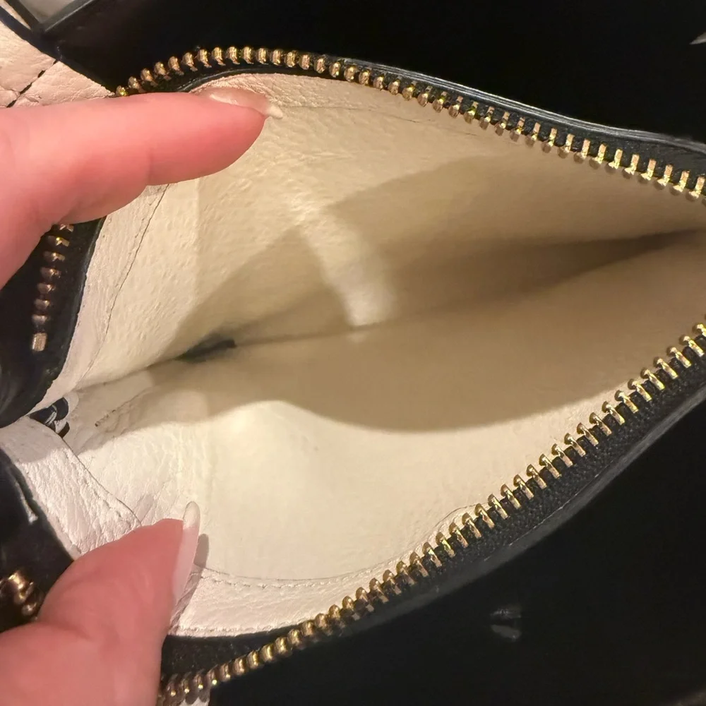 Kate Spade Cream Satchel with Tassels